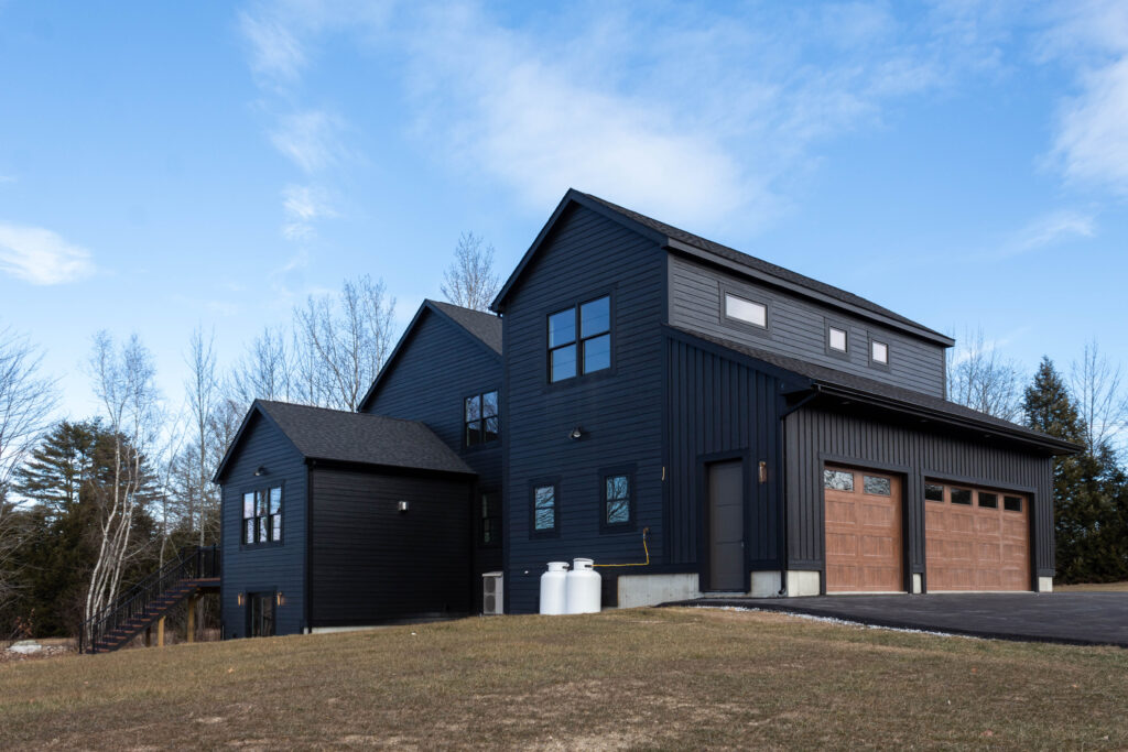 Side Exterior of the Meadow House in Falmouth, ME