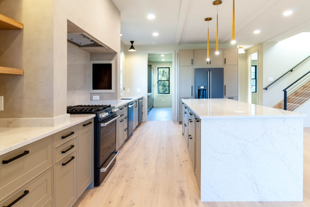 Kitchen of the Meadow House in Falmouth, ME 
